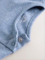 Azul náutico - Jersey 100% Cotton Dungaree and Bodysuit Baby Set (0mths-2yrs) - Imagen 8 de 9