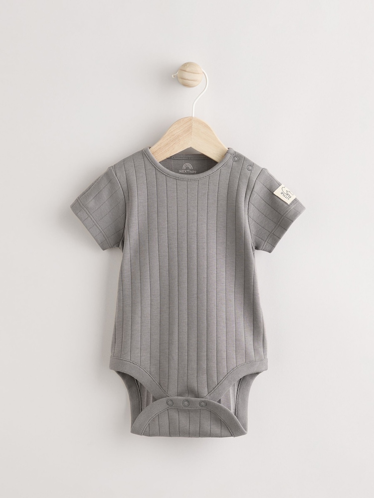 Mono-Elefant - Jersey-Babyset aus 100 % Baumwolle mit Latzhose und Body (0Monate -2Jahre) - Bild 2 von 9
