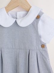 Gris - 100% Cotton Smart Baby Romper, Bodysuit And Socks Dungarees Set (0mths-2yrs) - Imagen 10 de 13