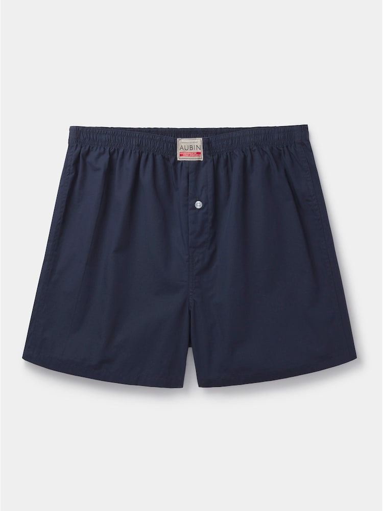 Aubin Blue Forbes Woven Boxers - Image 1 of 1