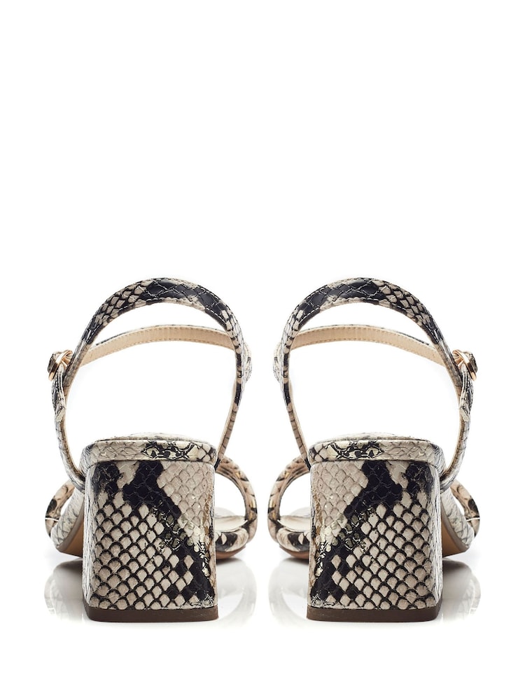 Moda In Pelle Mayra Tubular Upper Low Block Heels - Image 2 of 4