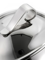 Robert Welch Steel Drift Sugar Pot 300ml with Lid - Image 4 of 4