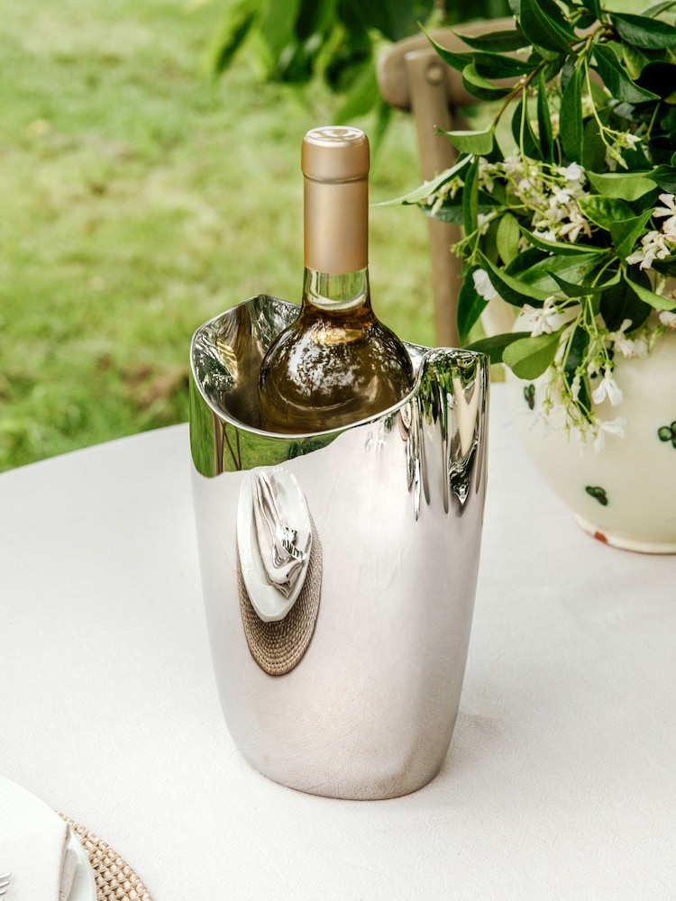 Robert Welch Steel Drift Double-Walled Wine Cooler - Image 1 of 4