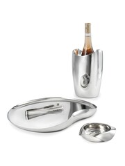 Robert Welch Steel Drift Serving Tray 36cm - Image 4 of 4