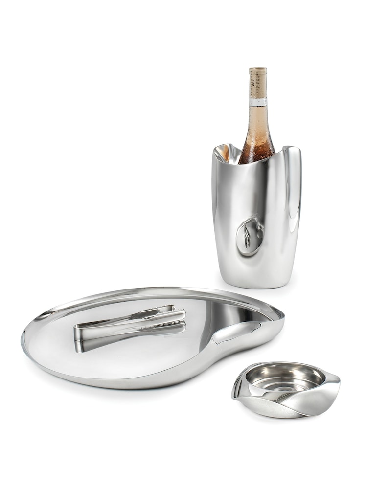 Robert Welch Steel Drift Serving Tray 36cm - Image 4 of 4