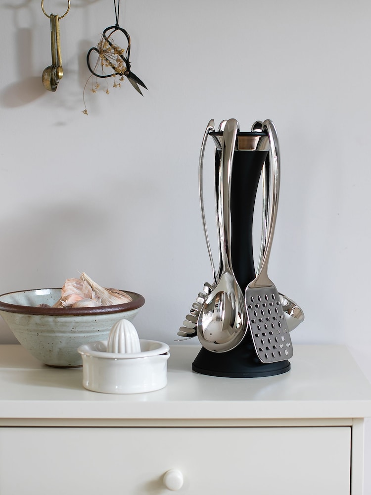 Robert Welch Signature Utensils & Stand Set - Image 2 of 4