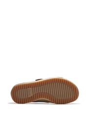 Clarks Gold Leather Brookleigh Sun Sandals - Image 7 of 7