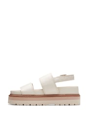Clarks Cream Interest Orianna Glide Sandals - Image 2 of 7