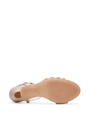 Naturalny - Clarks Leather Amali May Sandals - Image 7 of 7