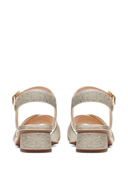 Clarks Gold Lea Serina35 Cross Sandals - Image 2 of 6