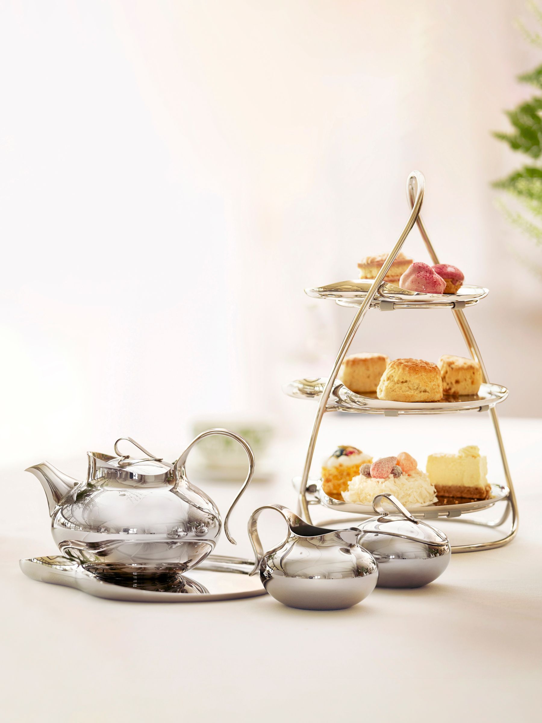 Buy Robert Welch Steel Drift Cake Stand from the Next UK