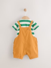 Bright Transport Baby Woven Dungaree and Bodysuit Set (0mths-2yrs) - Image 2 of 7