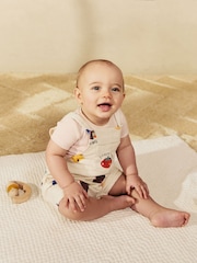 Fruit/Veg Baby Dungarees and Bodysuit Set (0mths-2yrs) - Image 3 of 10
