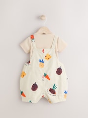 Fruit/Veg Baby Dungarees and Bodysuit Set (0mths-2yrs) - Image 6 of 10