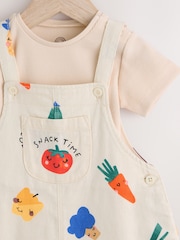 Fruit/Veg Baby Dungarees and Bodysuit Set (0mths-2yrs) - Image 7 of 10