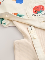 Fruit/Veg Baby Dungarees and Bodysuit Set (0mths-2yrs) - Image 9 of 10