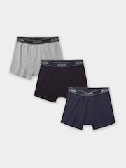 Aubin Toft Boxer Black Shorts 3 Pack - Image 1 of 1