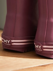 My 1st Years Personalised Floral Welly Boots - Image 3 of 5