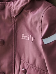 My 1st Years Personalised Floral Raincoat - Image 2 of 7