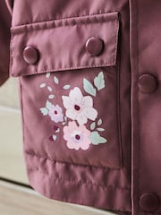 My 1st Years Personalised Floral Raincoat - Image 3 of 7