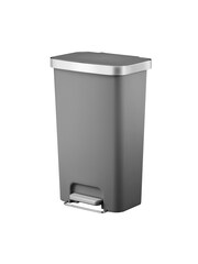 EKO Dark Grey Hana Pedal Bin 45L - Image 2 of 4