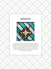 Historic Royal Palaces Dove Grey Fleur De Lis Made To Measure Curtains - Image 2 of 10