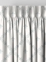 Historic Royal Palaces Dove Grey Fleur De Lis Made To Measure Curtains - Image 6 of 10