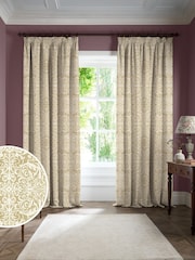 Historic Royal Palaces Ochre Kensington Made To Measure Curtains - Image 1 of 10