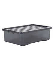 Wham Tint Smoke Set of 5 Crystal 32L Box & Lid - Image 2 of 6