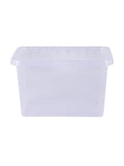 Wham Clear Set of 5 Crystal 25L Box & Lid - Image 3 of 5