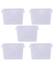Wham Clear Set of 5 Crystal 25L Box & Lid - Image 4 of 5