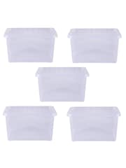 Wham Clear Set of 5 Crystal 31L Box & Lid - Image 4 of 5
