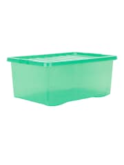Wham Tint Leprechaun Green Set of 4 Crystal 45L Box & Lid - Image 2 of 5