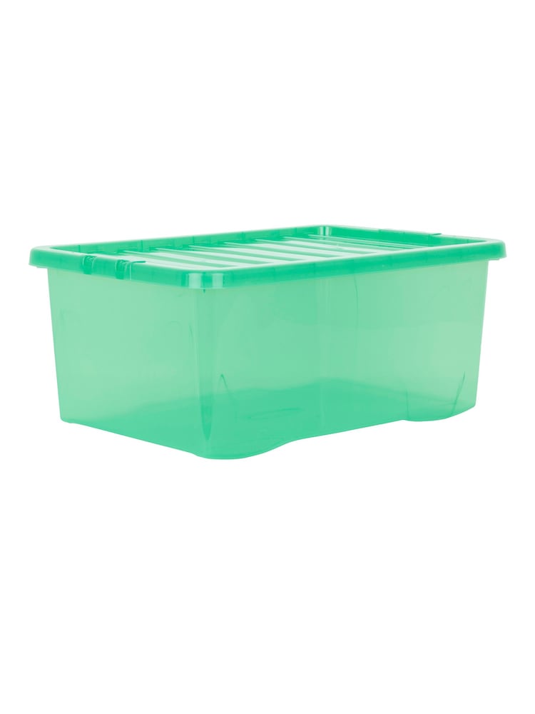Wham Tint Leprechaun Green Set of 4 Crystal 45L Box & Lid - Image 2 of 5