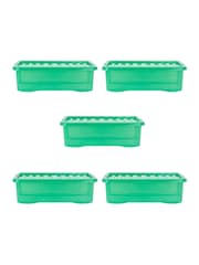 Wham Tint Leprechaun Green Set of 5 Crystal 32L Box & Lid - Image 4 of 5