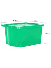 Wham Tint Leprechaun Green Set of 5 Crystal 28L Box & Lid - Image 5 of 5