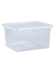 Wham Clear Set of 5 Crystal 37L Box & Lid - Image 2 of 5