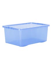 Wham Tint Blue Set of 4 Crystal Sparkle 45L Box & Lid - Image 3 of 6