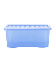 Wham Tint Blue Set of 4 Crystal Sparkle 45L Box & Lid - Image 4 of 6