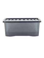 Wham Tint Smoke Set of 4 Crystal 45L Box & Lid - Image 3 of 6