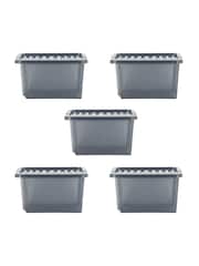 Wham Tint Smoke Set of 5 Crystal 28L Box & Lid - Image 5 of 6