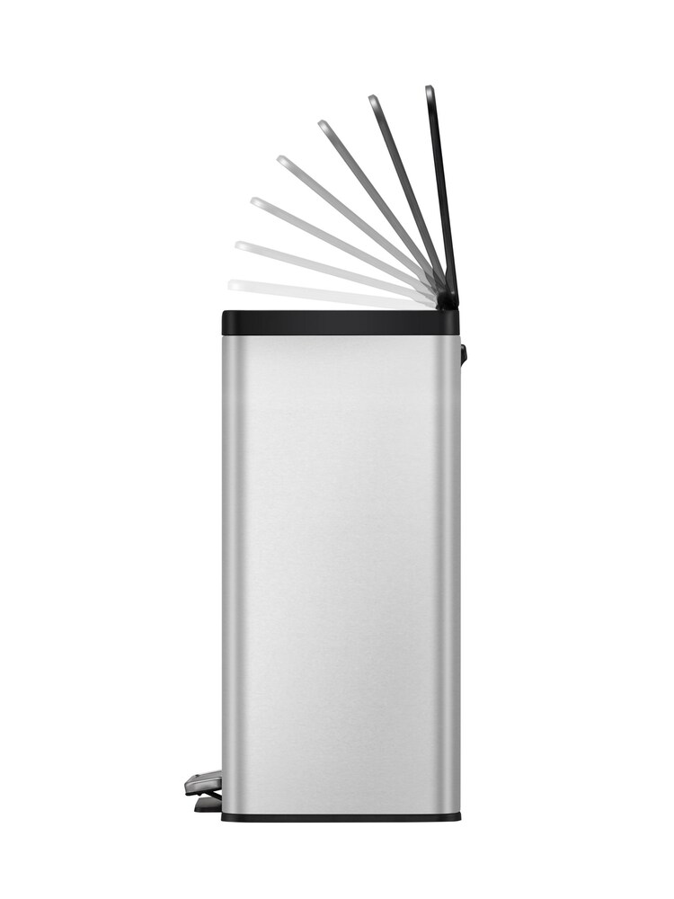 EKO Stainless Steel Essential Recycler Bin 20+20L - Image 2 of 4