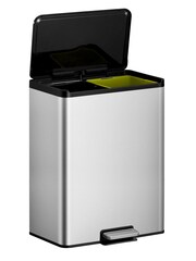 EKO Stainless Steel Essential Recycler Bin 20+20L - Image 3 of 4