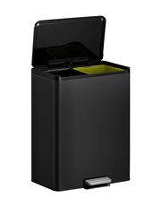 EKO Matt Black Essential Recycler Bin 20+20L - Image 4 of 4