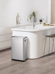 EKO Stainless Steel Deluxe Mirage T Sensor Bin 50L - Image 1 of 4