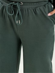 Gray - Yours Curve Slouch Sweatshirt at Jogger Set - Larawan 5 ng 5