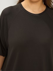 Yours Curve Brown Soft Touch T-Shirt - Image 4 of 5