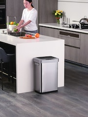 EKO Stainless Steel Horizon Sensor Bin 45L - Image 1 of 4