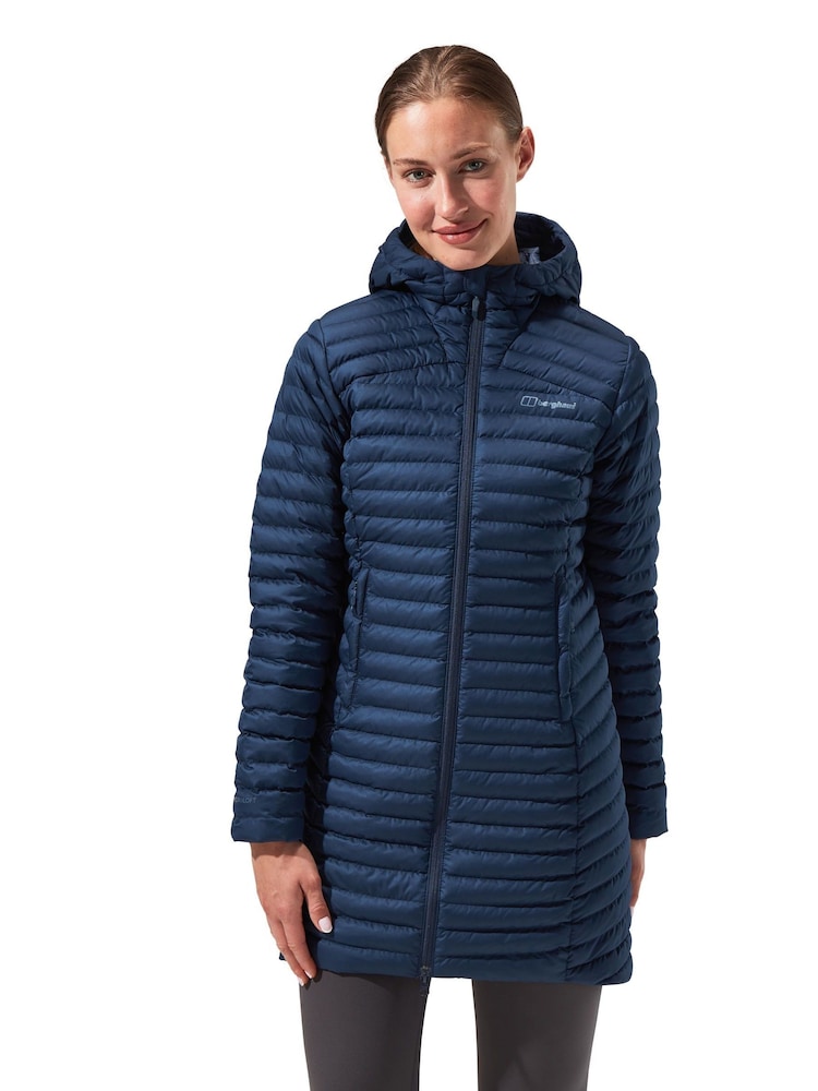 Синий - Удлиненная непромокаемая куртка Berghaus Nula - Изображение 1 из 20