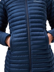 Синий - Удлиненная непромокаемая куртка Berghaus Nula - Изображение 4 из 20